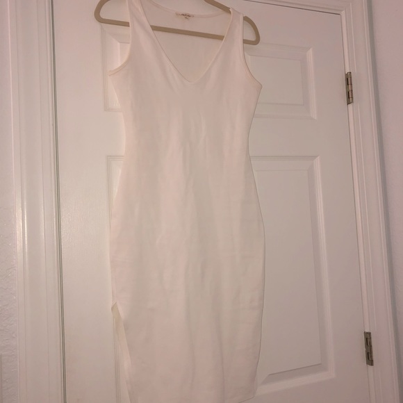Vintage 90s Rolla Coster, midi side split dress - Picture 3 of 5